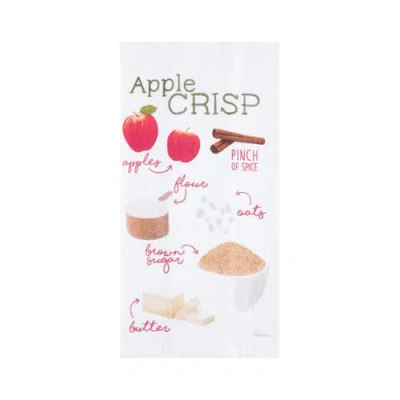 C & F Home C&f Home Apple Cider Crisp & Streusel Towel Set Of 3 In Multi