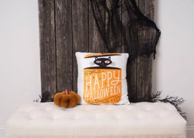 C & F Home C&f Home Black Cat In Multi