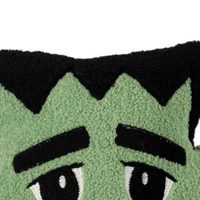 C & F Home C&f Home Frankenstein Halloween Accent Pillow 13" X 16" In Green