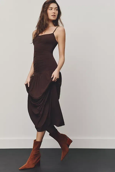 Jeffrey Campbell Beth-ann Wedge Boots In Brown