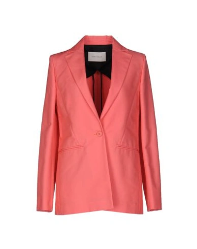 Cedric Charlier Blazers In Coral