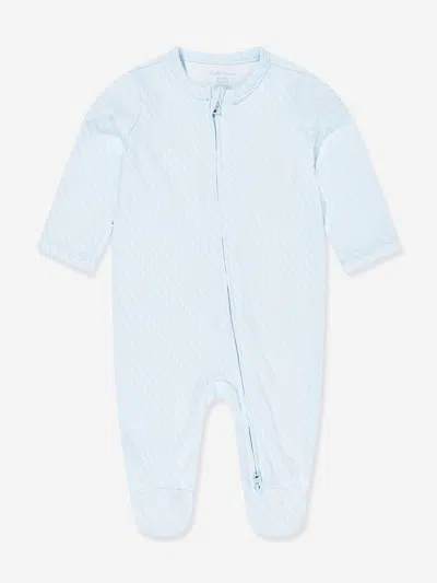 Ralph Lauren Baby Boys Babygrow Set In Blue