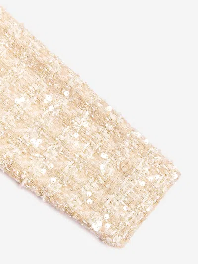 Bcbgmaxazria Girls Tweed Jacket In Neutral