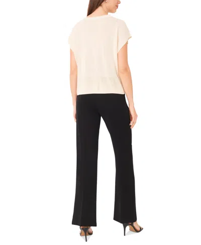 Vince Camuto Crewneck Dolman Cap Sleeve Sweater In Neutral