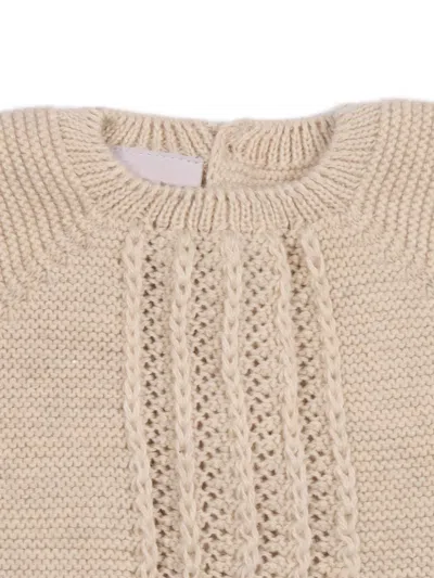 Paz Rodriguez Cable-knit Button Cardigan In Brown