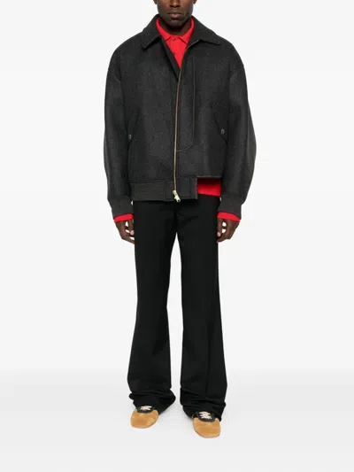 Kolor "blouson 10" Shirt Jacket In Black