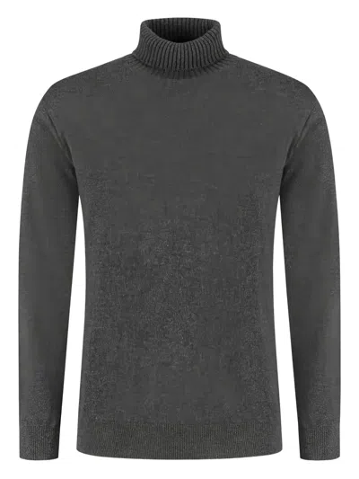 Doriani Roll-neck Sweater In Gray