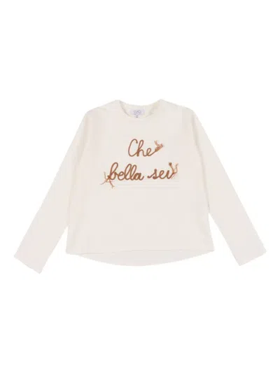 CHE BELLA SEI 刺绣T恤
