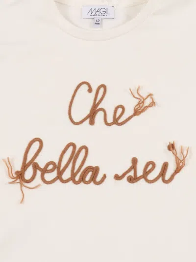 CHE BELLA SEI 刺绣T恤