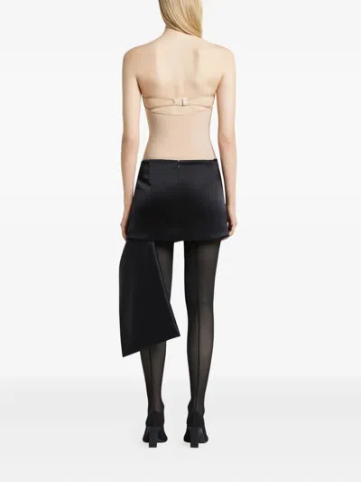 Courrèges Strapless Bodysuit In Neutral