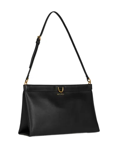 TALK 中号皮质手拿包