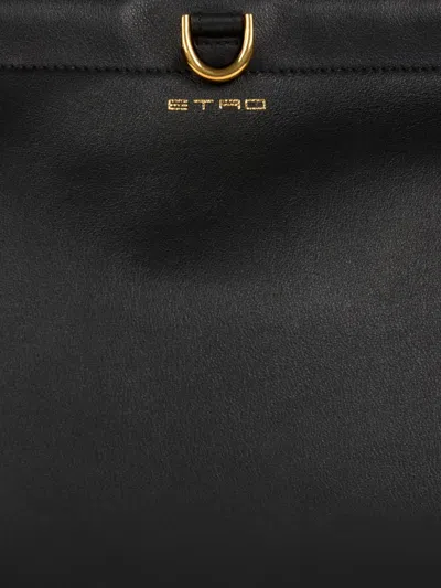 TALK 中号皮质手拿包