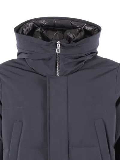 Montecore Men`s Down-filled Parka In Black