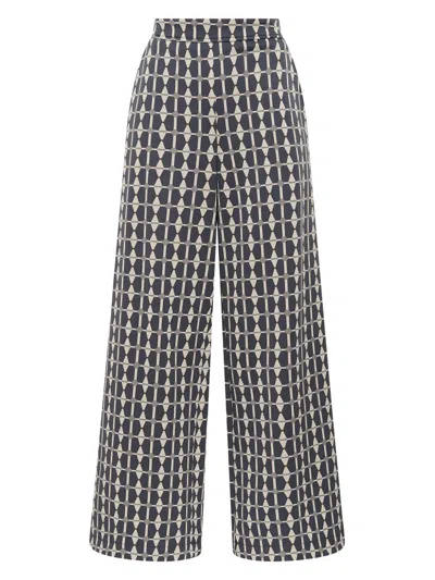 Maliparmi Geometric-pattern Trousers In Multi