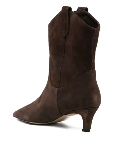 Bibi Lou Rigel Booties 50 High Heels Ankle Boots In Brown