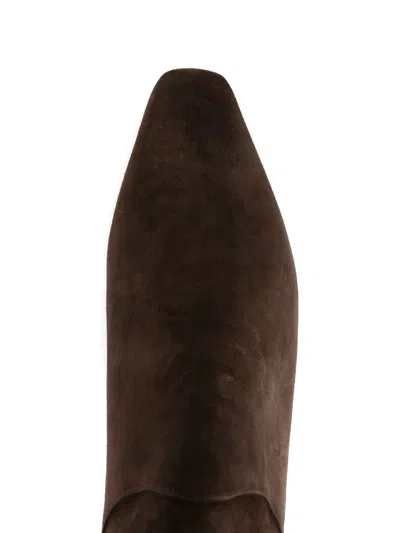 Bibi Lou Rigel Booties 50 High Heels Ankle Boots In Brown