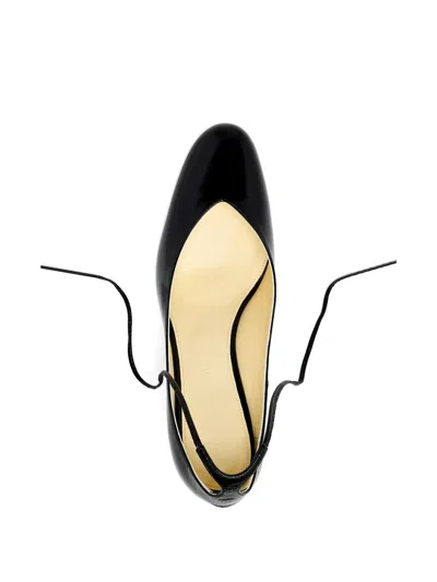 Proenza Schouler Uma Leather Ankle-tie Pumps In Animal Print