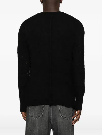 Thom Krom Alpaca Wool-blend Sweater In Black
