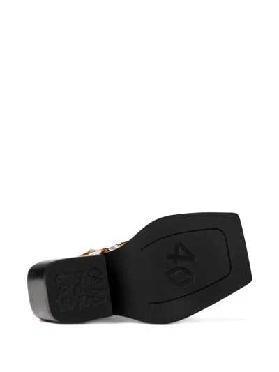 Camperlab Quetal Checked Ankle Boots In Animal Print