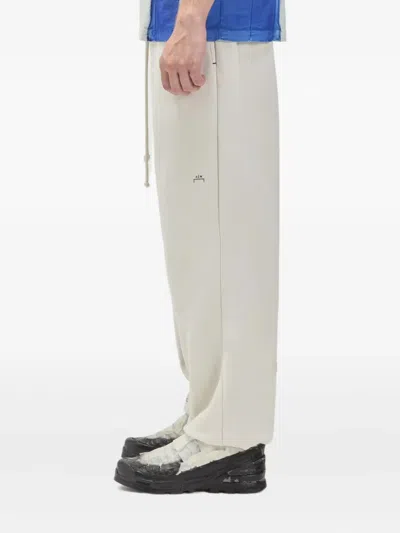 A-cold-wall* Drawstring Track Pants In Neutral