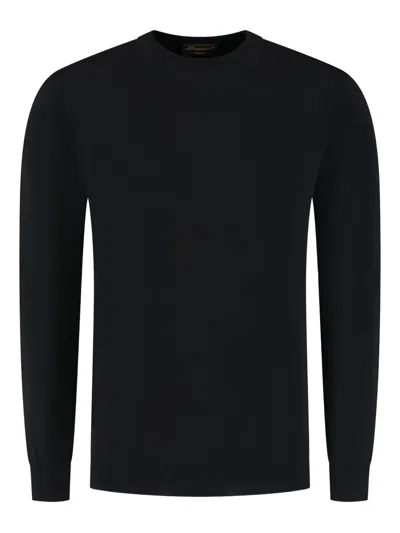 Doriani Crew-neck Sweater In Black