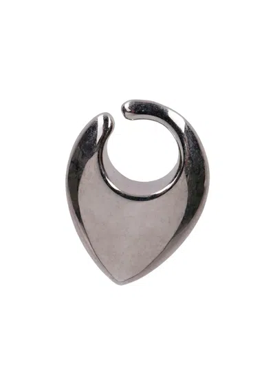 Panconesi Spada Drop Ear Cuff In Silver