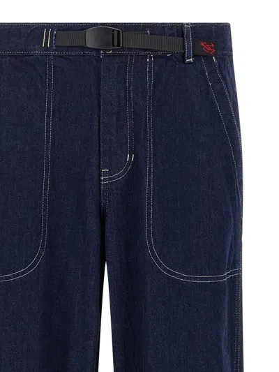 Gramicci Japanese Slub Denim Pant Clothing In Blue