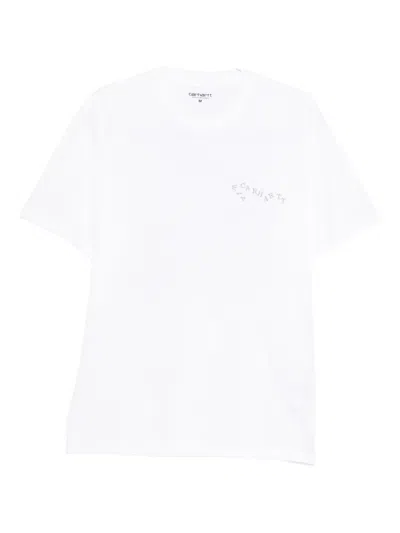 Carhartt Wip Ss Okniceok 01 Tshirt In White