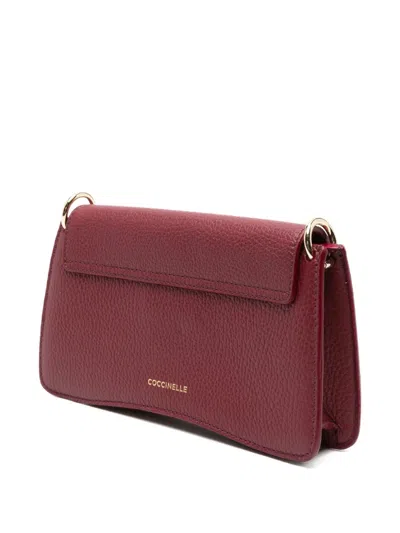 Coccinelle Mini Bag C-me In Burgundy