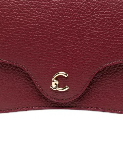 Coccinelle Mini Bag C-me In Burgundy