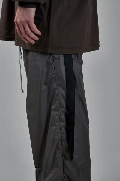 Rick Owens Drkshdw Knit T-shirt Tommy Hustler Sweat In Brown