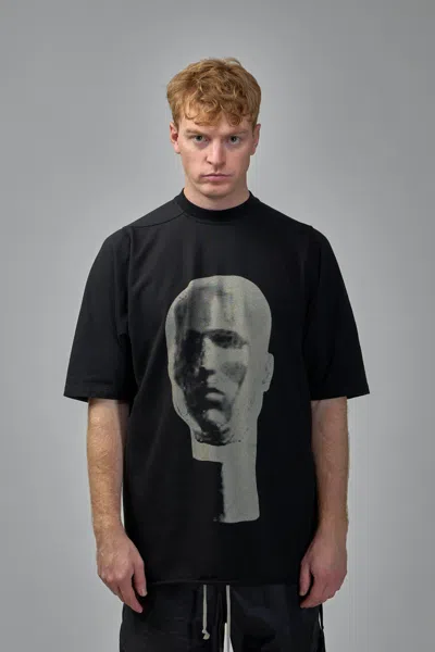 Rick Owens Drkshdw Jumbo Ss T T-shirt In Cotton In Black