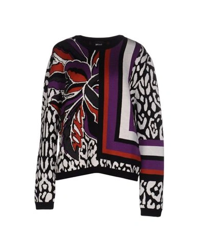 Just Cavalli Sweater In Purple