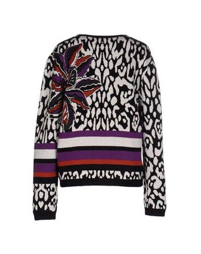 Shop Just Cavalli Sweater In Purple