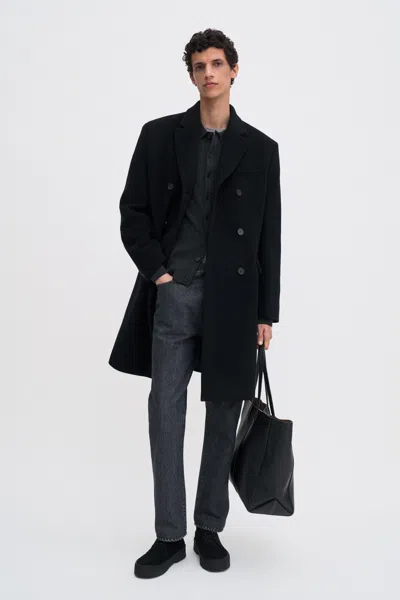 Filippa K Patrick Overcoat In Black