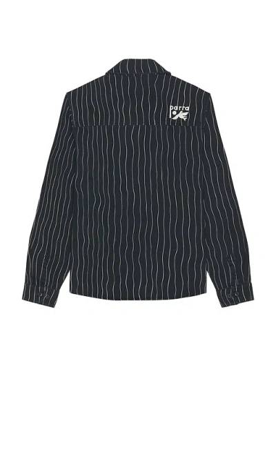 By Parra Meandering Lines Shirt In Blue