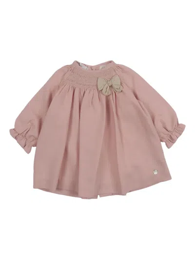 Paz Rodriguez Pascua Smocked Bow Dress In Pink