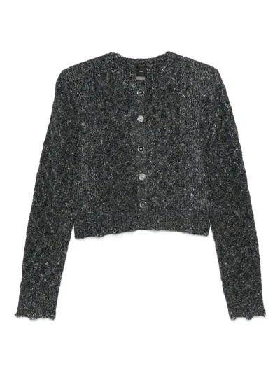 Pinko Sweaters Grgio Blu Verde In Gray