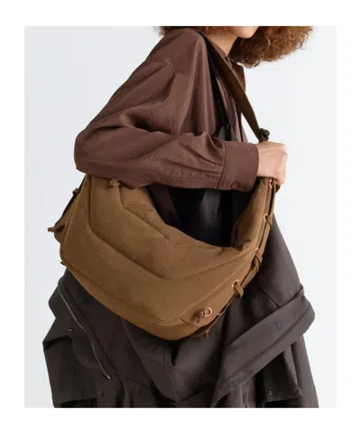 Lemaire Medium Soft Game Bag In Brown