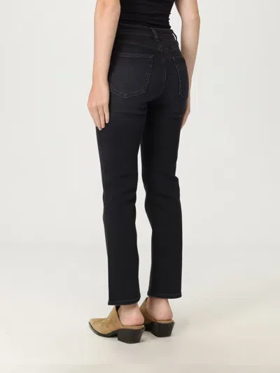 Frame Five-pocket Jeans In Black