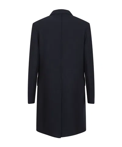 Eleventy Tailored Coat With Flap Pockets And Notch Lapel In Gold