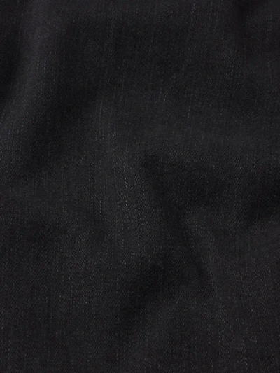 Frame High-waisted Flared Jeans In Black