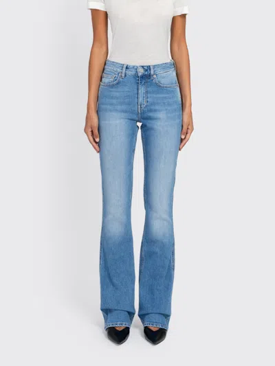 Filippa K Stacked Bootcut Jeans In Blue