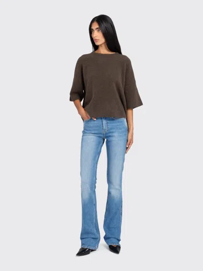 Filippa K Stacked Bootcut Jeans In Blue