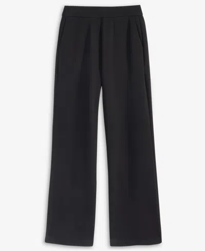 Inc International Concepts Women's High-rise Wide-leg Pants, Macy's Exclusive In Black