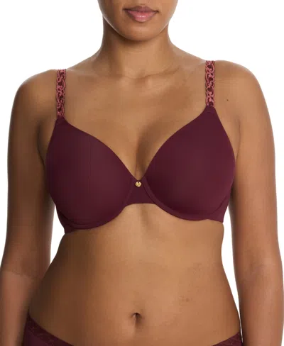 Natori Pure Luxe Underwire T-shirt Bra In Brown