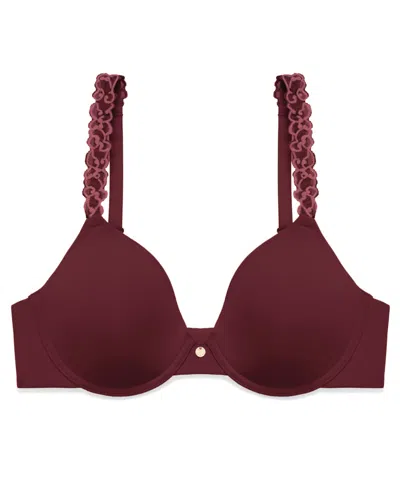 Natori Pure Luxe Underwire T-shirt Bra In Brown