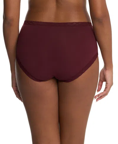 Natori Bliss Full Briefs In Brown