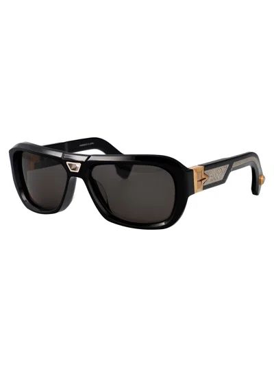 T Henri Mega Sunglasses In Black