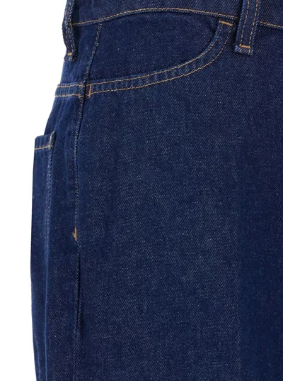 Merci Wide-leg Jeans In Blue